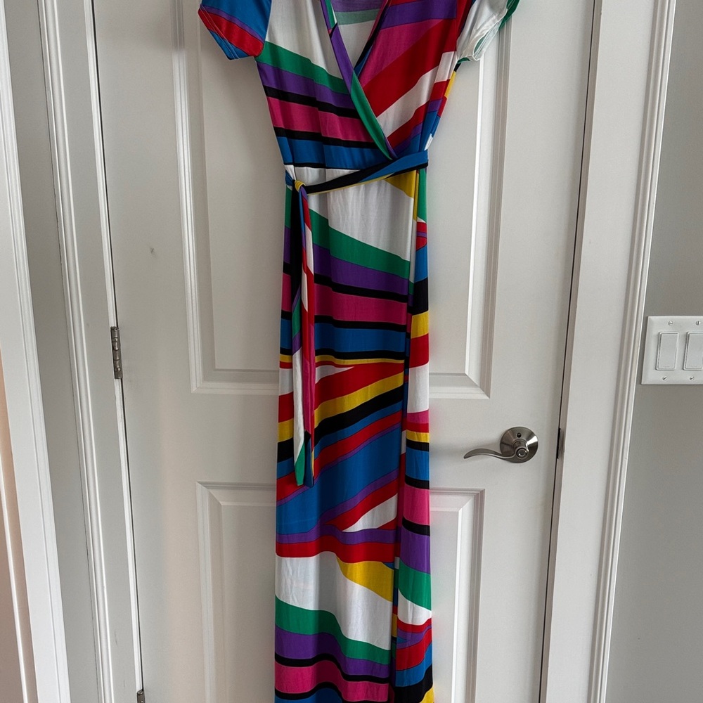 Vintage colorful maxi dress
